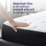 Saltea dumonde Elvara Comfort Pocket 180x200 cm, arcuri individuale, spuma inalta densitate, superortopedica, grosime 25cm LFG-saltele