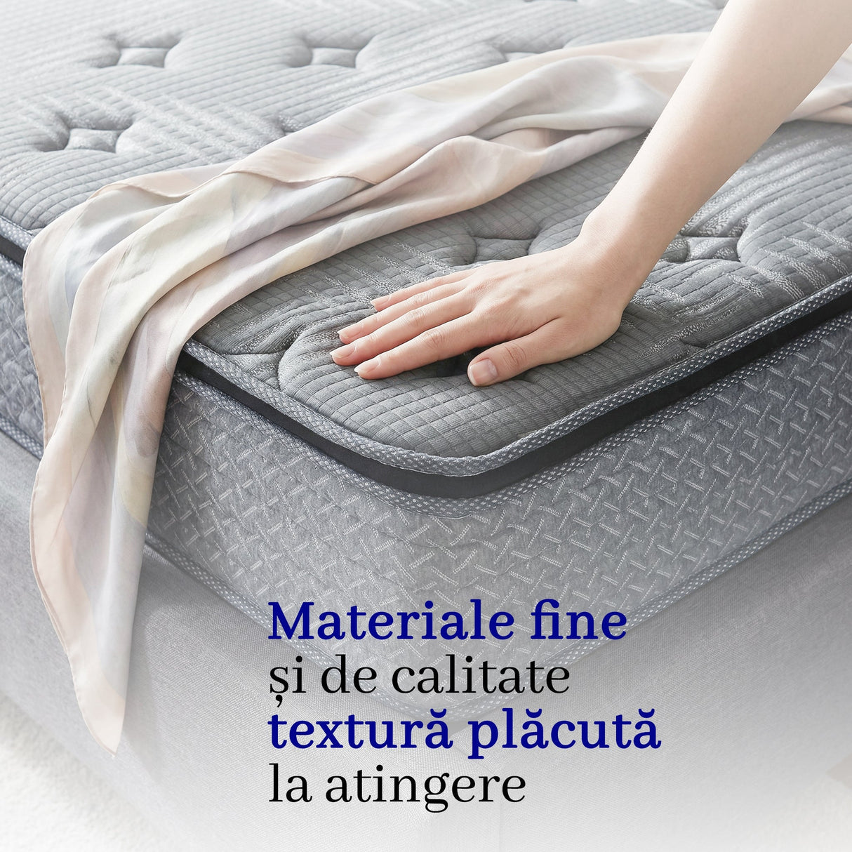 Saltea dumonde Elvara Comfort Pocket 180x200 cm, arcuri individuale, spuma inalta densitate, superortopedica, grosime 25cm LFG-saltele