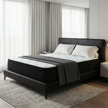 Saltea dumonde Elvara Comfort Pocket 180x200 cm, arcuri individuale, spuma inalta densitate, superortopedica, grosime 25cm LFG-saltele