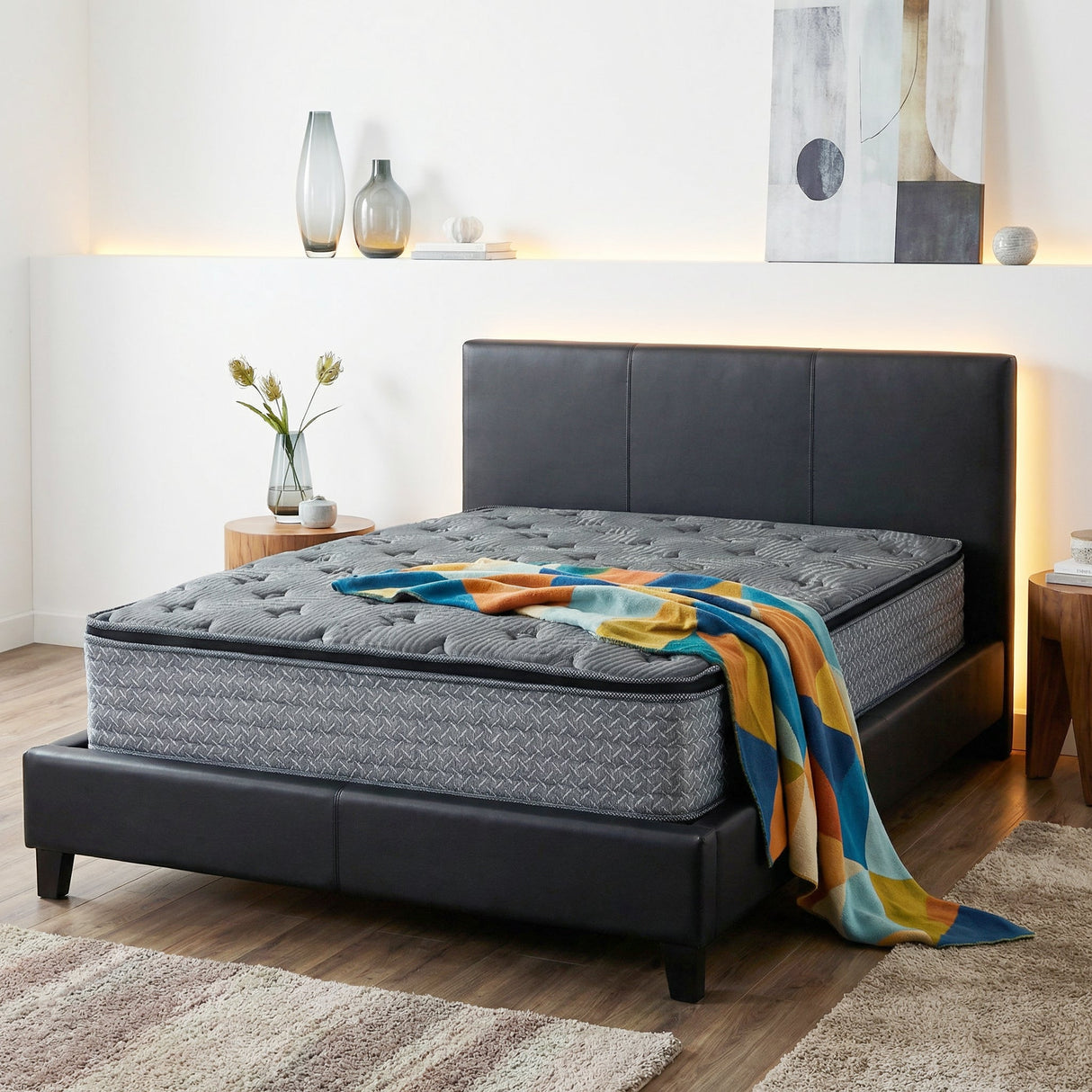 Saltea dumonde Nobelle Relax Pocket 180x200 cm, arcuri individuale, spuma inalta densitate, superortopedica, grosime 25 cm