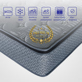 Saltea dumonde Elvara Comfort Pocket 180x200 cm, arcuri individuale, spuma inalta densitate, superortopedica, grosime 25cm LFG-saltele