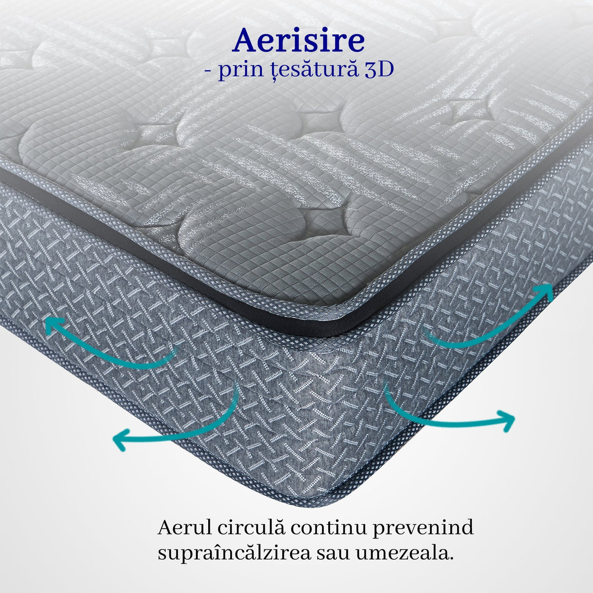 Saltea dumonde Altessa Comfort Pocket 140x200 cm, arcuri individuale, spuma cu memorie, superortopedica, grosime 25 cm LFG-saltele