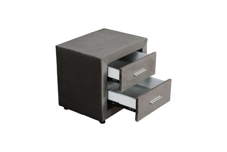 Noptiera dumonde tapitata dark grey Velvet WLS