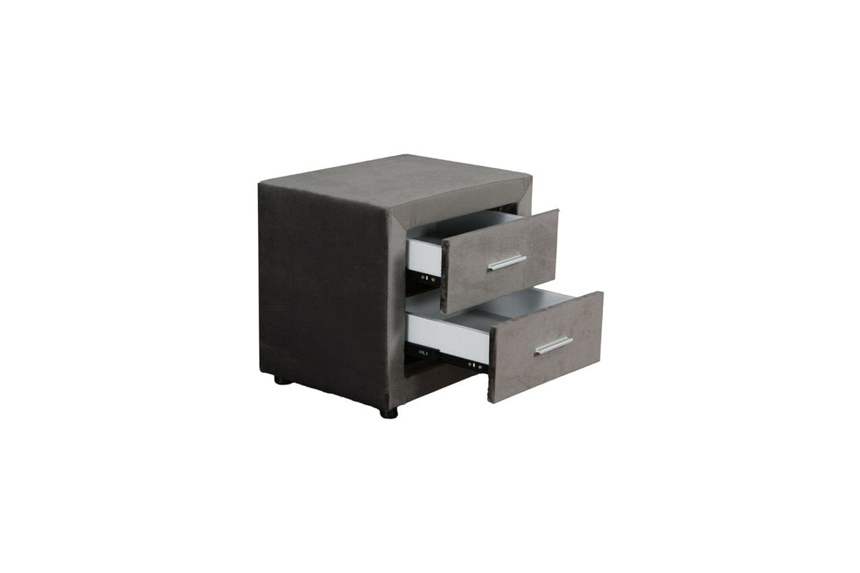 Noptiera dumonde tapitata dark grey Velvet WLS