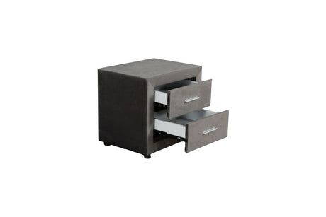 Noptiera dumonde tapitata dark grey Velvet WLS