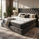 Saltea dumonde Elvara Comfort Pocket 180x200 cm, arcuri individuale, spuma inalta densitate, superortopedica, grosime 25cm LFG-saltele