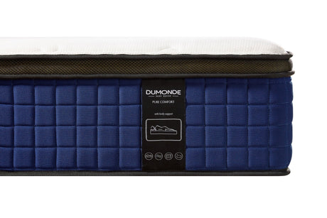 Saltea dumonde Azura Indigo Pocket 180x200 cm, arcuri individuale, spuma cu memorie, superortopedica, grosime 30 cm