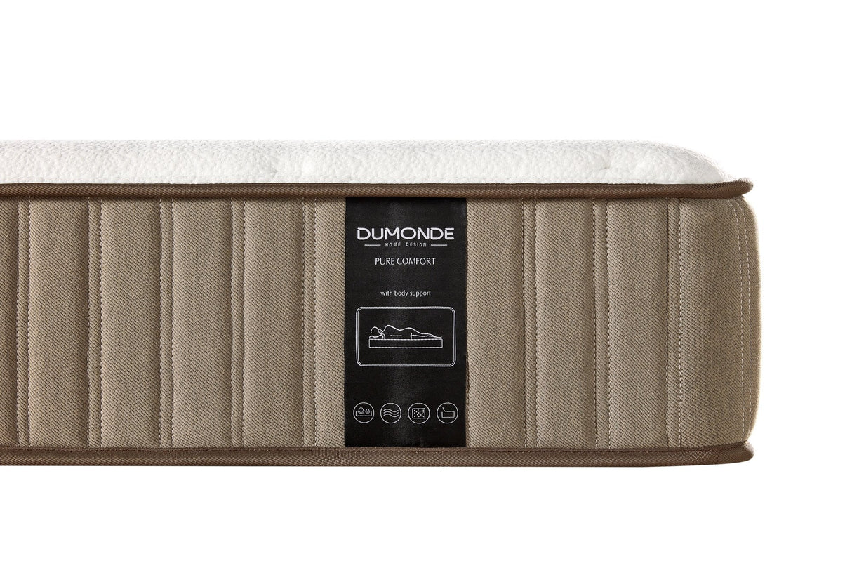 Saltea dumonde Bella Light Pocket 160x200 cm, arcuri individuale, spuma cu memorie, superortopedica, grosime 25 cm