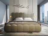 Pat California 160x200 cm, maro, Plush velvet KK5J086 brown 11# - imagine 2