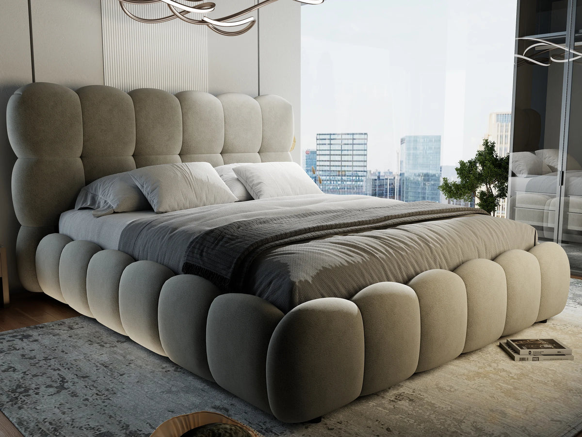 Pat California 160x200 cm, maro, Plush velvet KK5J086 brown 11# - imagine 9