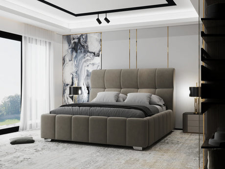 Pat Elaris 140x200 cm, Plush velvet KK5J086 beige 12# – imagine 4