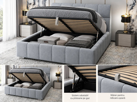 Pat Elaris 140x200 cm, Plush velvet KK5J086 grey 8# – imagine 13