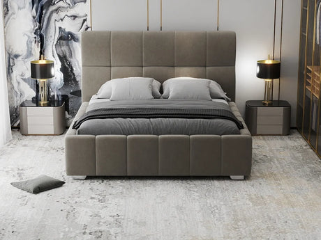 Pat Elaris 160x200 cm, Plush velvet KK5J086 beige 12# – imagine 2