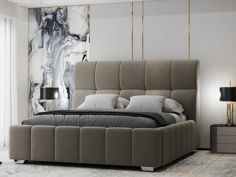 Pat Elaris 160x200 cm, Plush velvet KK5J086 beige 12# – imagine 7