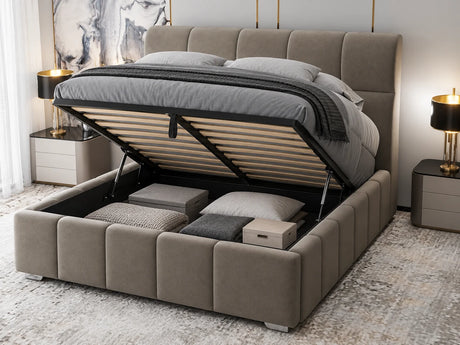Pat Elaris 160x200 cm, Plush velvet KK5J086 beige 12# – imagine 13
