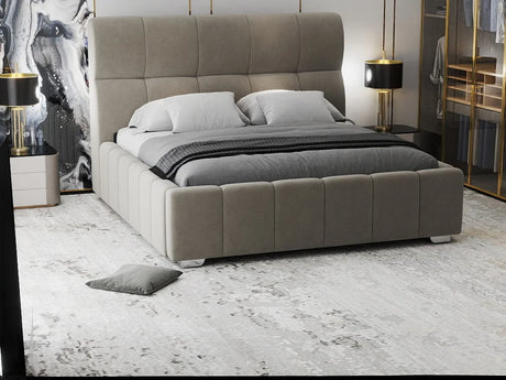 Pat Elaris 180x200 cm, Plush velvet KK5J086 beige 12# – imagine 12