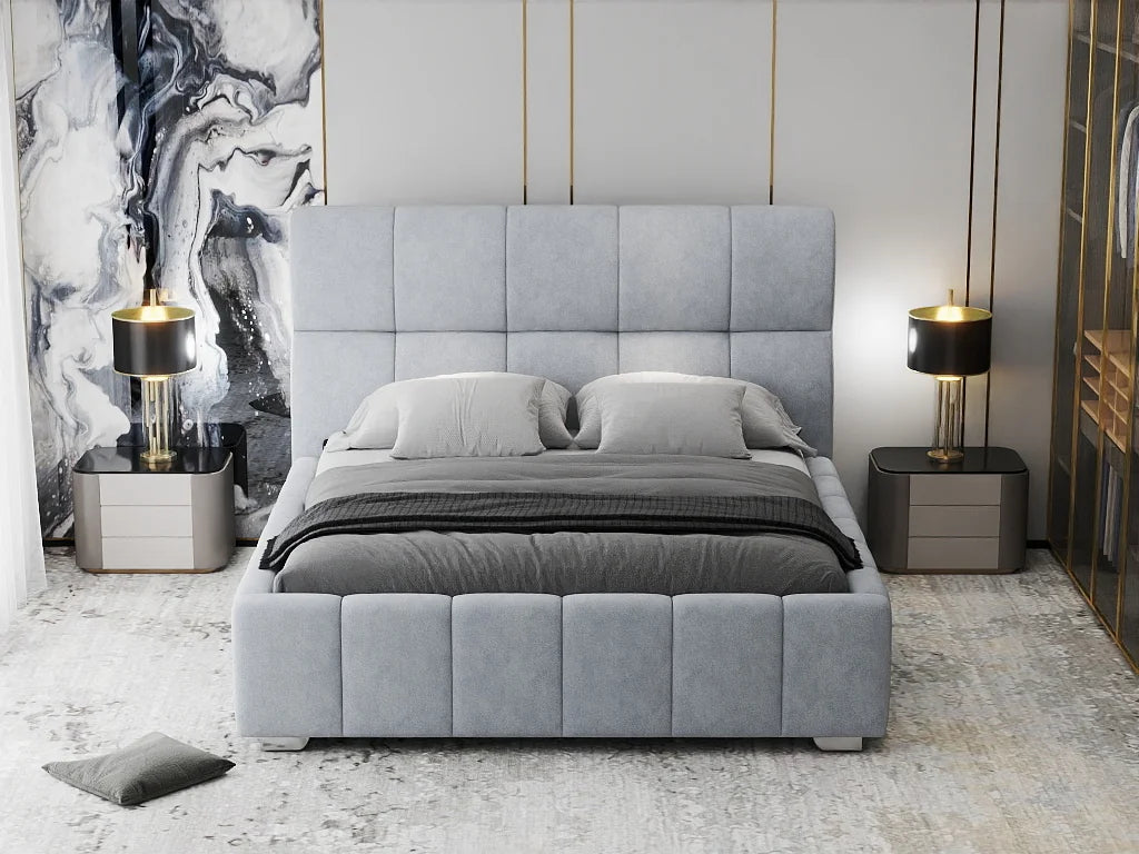 Pat Elaris 180x200 cm, Plush velvet KK5J086 grey 8# – imagine 8