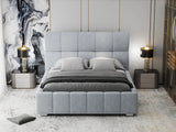 Pat Elaris 180x200 cm, Plush velvet KK5J086 grey 8# – imagine 8