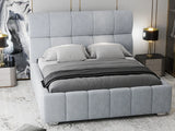 Pat Elaris 180x200 cm, Plush velvet KK5J086 grey 8# – imagine 9