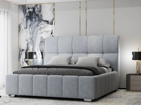 Pat Elaris 180x200 cm, Plush velvet KK5J086 grey 8# – imagine 11