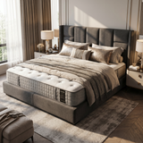 Saltea dumonde Cordelia Premium Pocket 180x200 cm, arcuri individuale, spuma cu memorie, superortopedica, grosime 25 cm