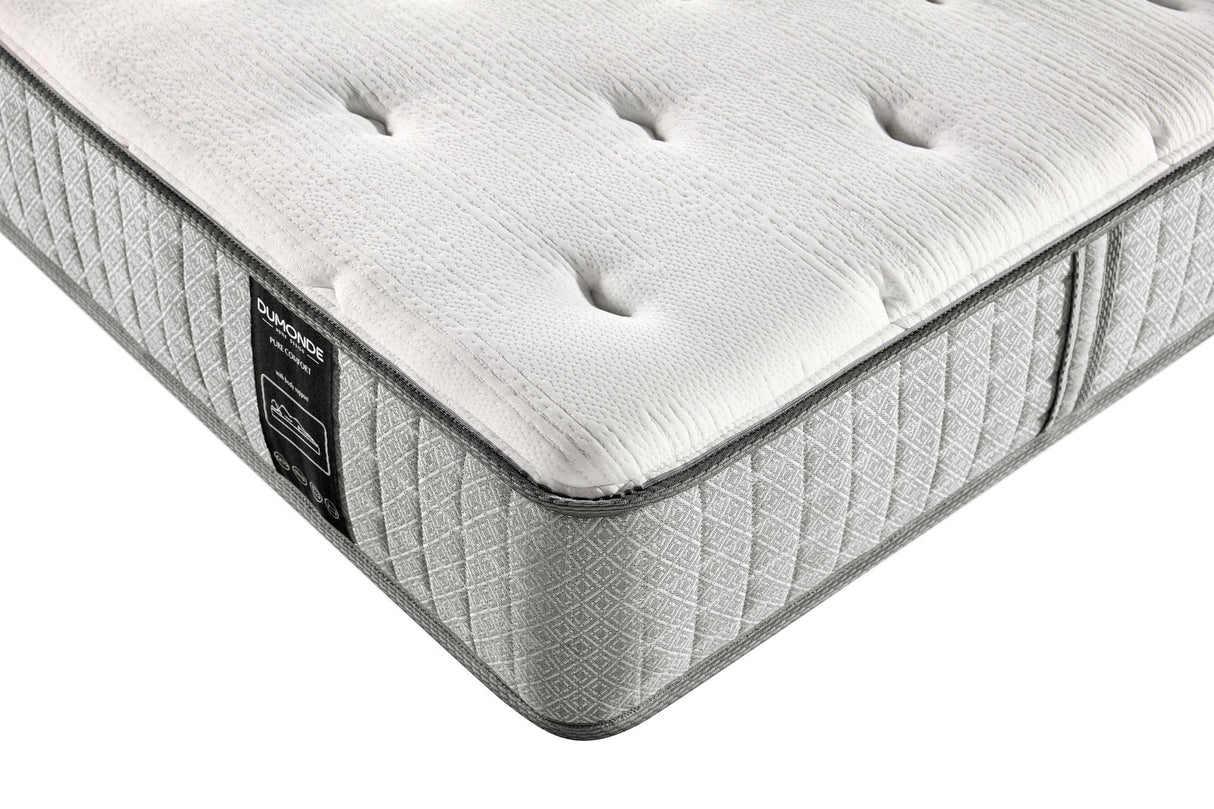 Saltea dumonde Cordelia Essential Pocket 160x200 cm, arcuri individuale, spuma cu memorie, superortopedica, grosime 25 cm