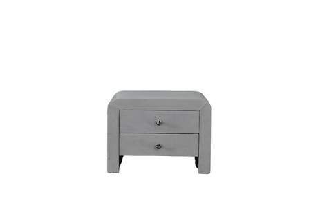 Noptiera dumonde tapitata plush gri Velvet WLS