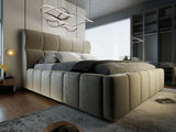 Pat Elaris 180x200 cm, maro, Plush velvet KK5J086 brown 11# - imagine 3