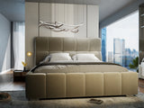 Pat Elaris 180x200 cm, maro, Plush velvet KK5J086 brown 11# - imagine 5