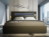 Pat Glow 160x200 cm, gri, Plush velvet KK5J086 grey 17# - imagine 2