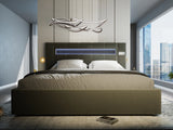 Pat Glow 160x200 cm, gri, Plush velvet KK5J086 grey 17# - imagine 6