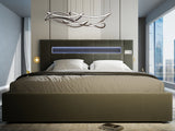 Pat Glow 160x200 cm, gri, Plush velvet KK5J086 grey 17# - imagine 7