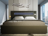 Pat Glow 180x200 cm, gri, Plush velvet KK5J086 grey 17# - imagine 7