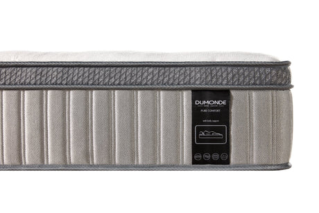 Saltea dumonde Linnara Silver Pocket 160x200 cm, arcuri individuale, spuma cu memorie, superortopedica, grosime 30 cm