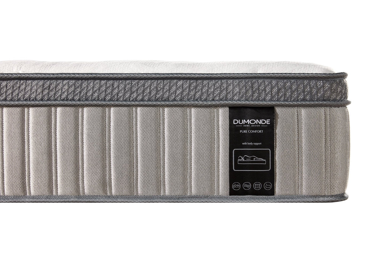 Saltea dumonde Linnara Silver Pocket 180x200 cm, arcuri individuale, spuma cu memorie, superortopedica, grosime 30 cm