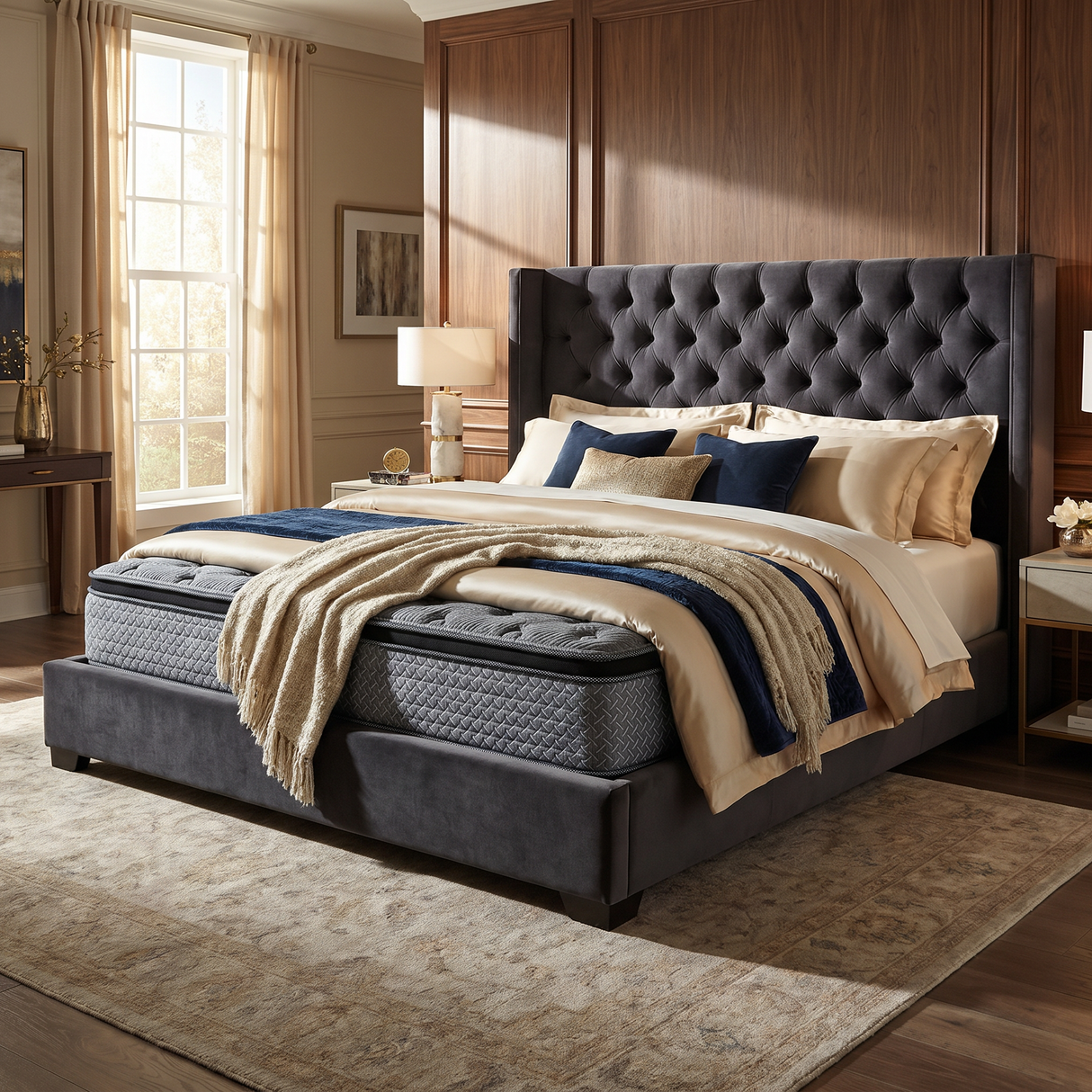 Saltea dumonde Nobelle Premium Pocket 140x200 cm, arcuri individuale, spuma inalta densitate, superortopedica, grosime 25 cm LFG-saltele