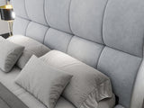 Pat Elaris 180x200 cm, Plush velvet KK5J086 grey 8# – imagine 6