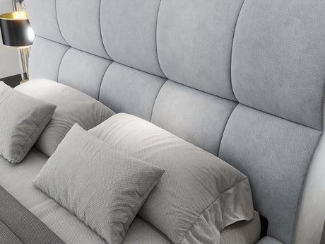 Pat Elaris 180x200 cm, Plush velvet KK5J086 grey 8# – imagine 6