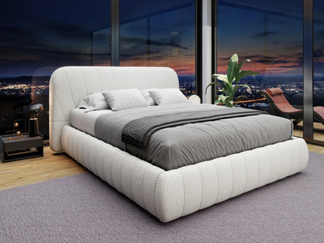 Pat Nantes 160x200 cm, Teddy IPD2359 white 6# – imagine 4