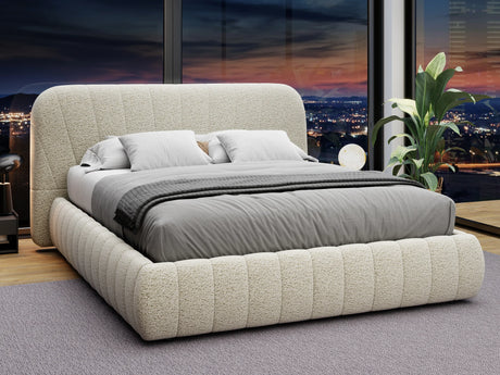 Pat Nantes 180x200 cm, Teddy IPD2359 beige 8# – imagine 7