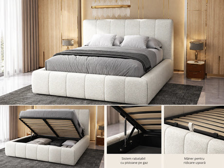 Pat Dream 160x200 cm, Teddy IPD2359 white 6# – imagine 12