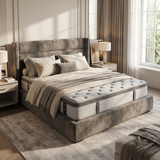 Saltea dumonde Ravena Premium Pocket 180x200 cm, arcuri individuale, spuma cu memorie, superortopedica, grosime 30 cm