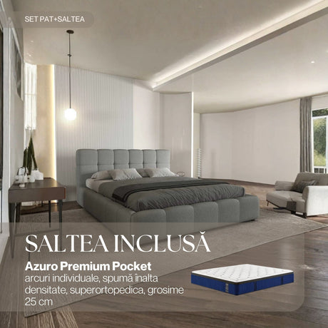 set lorenzo gri azuro premium pocket