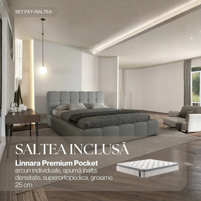 set lorenzo gri linnara premium pocket