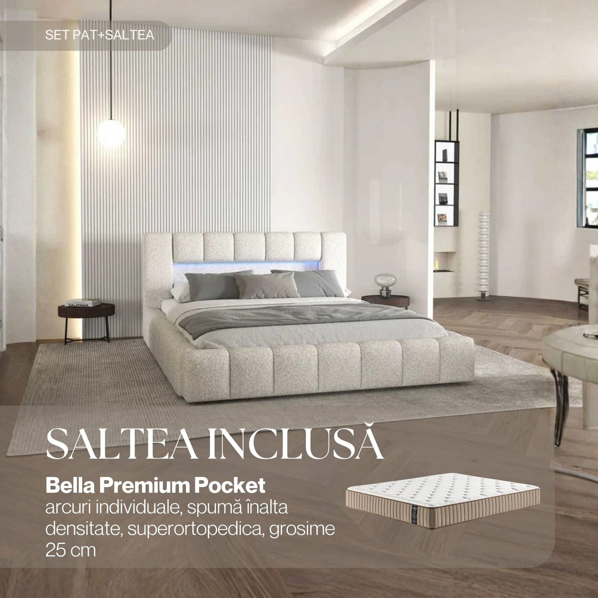 set palermo alb bella premium pocket