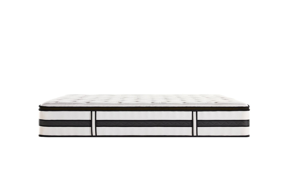 Saltea dumonde Stellaria Onyx Pocket 140x200 cm, arcuri individuale, spuma cu memorie, superortopedica, grosime 30 cm