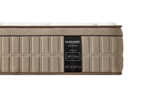 Saltea dumonde Tessaria Natural Pocket 180x200 cm, arcuri individuale, spuma cu memorie, superortopedica, grosime 30 cm