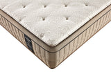 Saltea dumonde Tessaria Natural Pocket 160x200 cm, arcuri individuale, spuma cu memorie, superortopedica, grosime 30 cm
