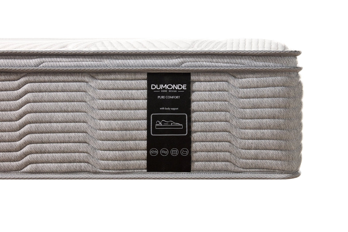 Saltea dumonde Verania Classic Pocket 160x200 cm, arcuri individuale, spuma cu memorie, superortopedica, grosime 30 cm